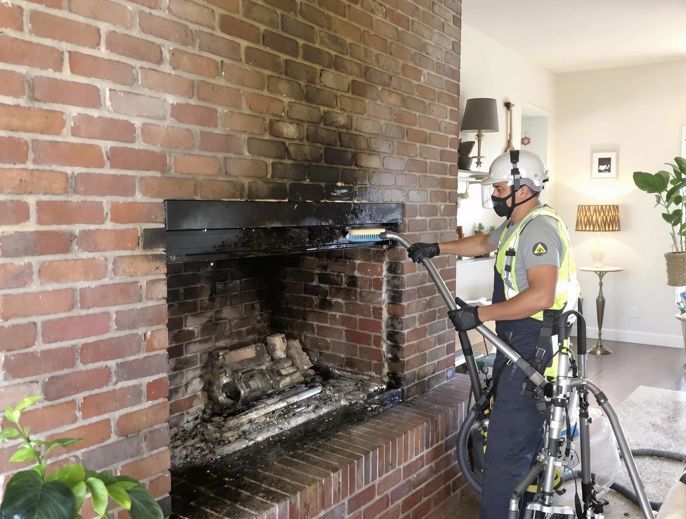 Cottondale Chimney Sweep providing fireplace cleaning services in Cottondale, AL