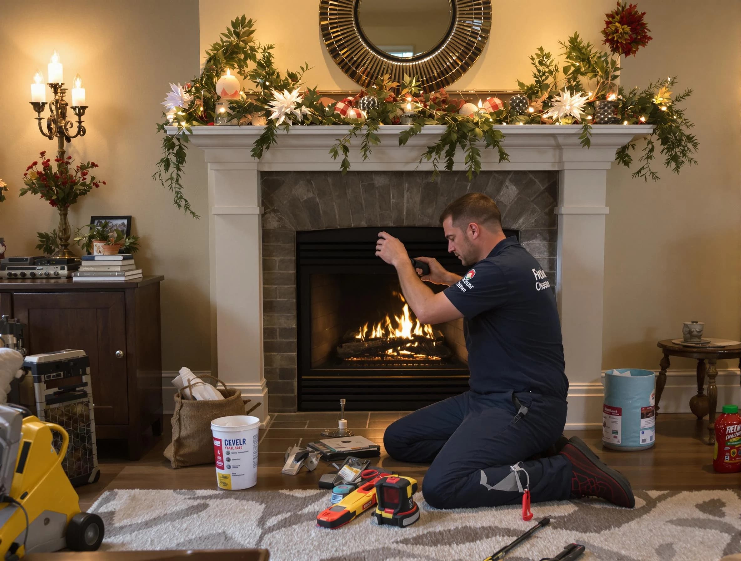 Cottondale Chimney Sweep offering fireplace maintenance services in Cottondale, AL
